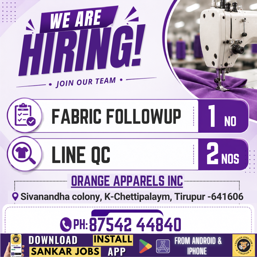 Garment Jobs