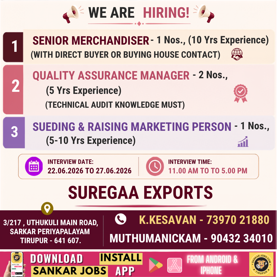 Garment Jobs