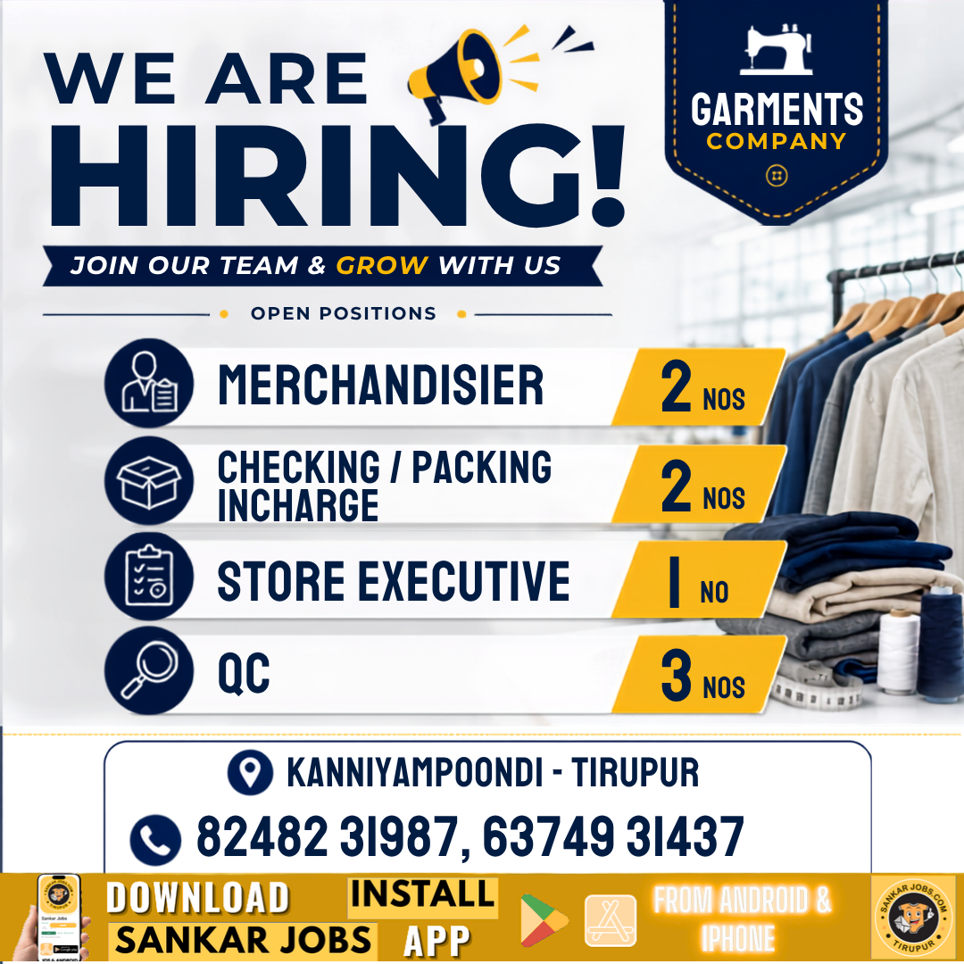 Garment Jobs