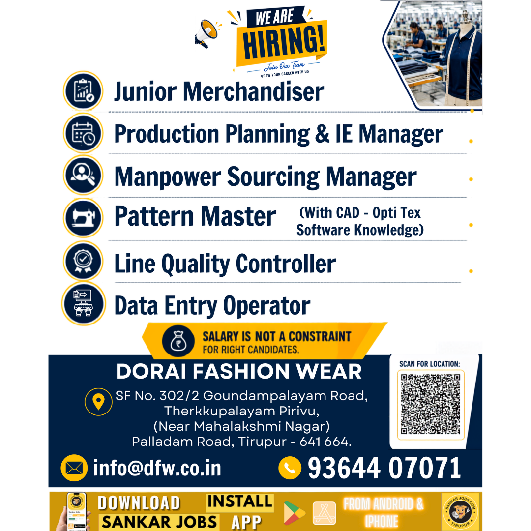Garment Jobs