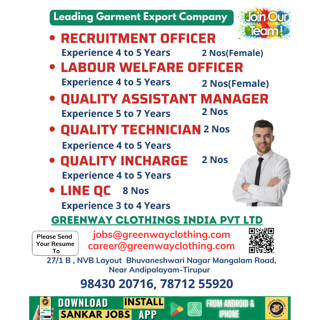 Garment Jobs