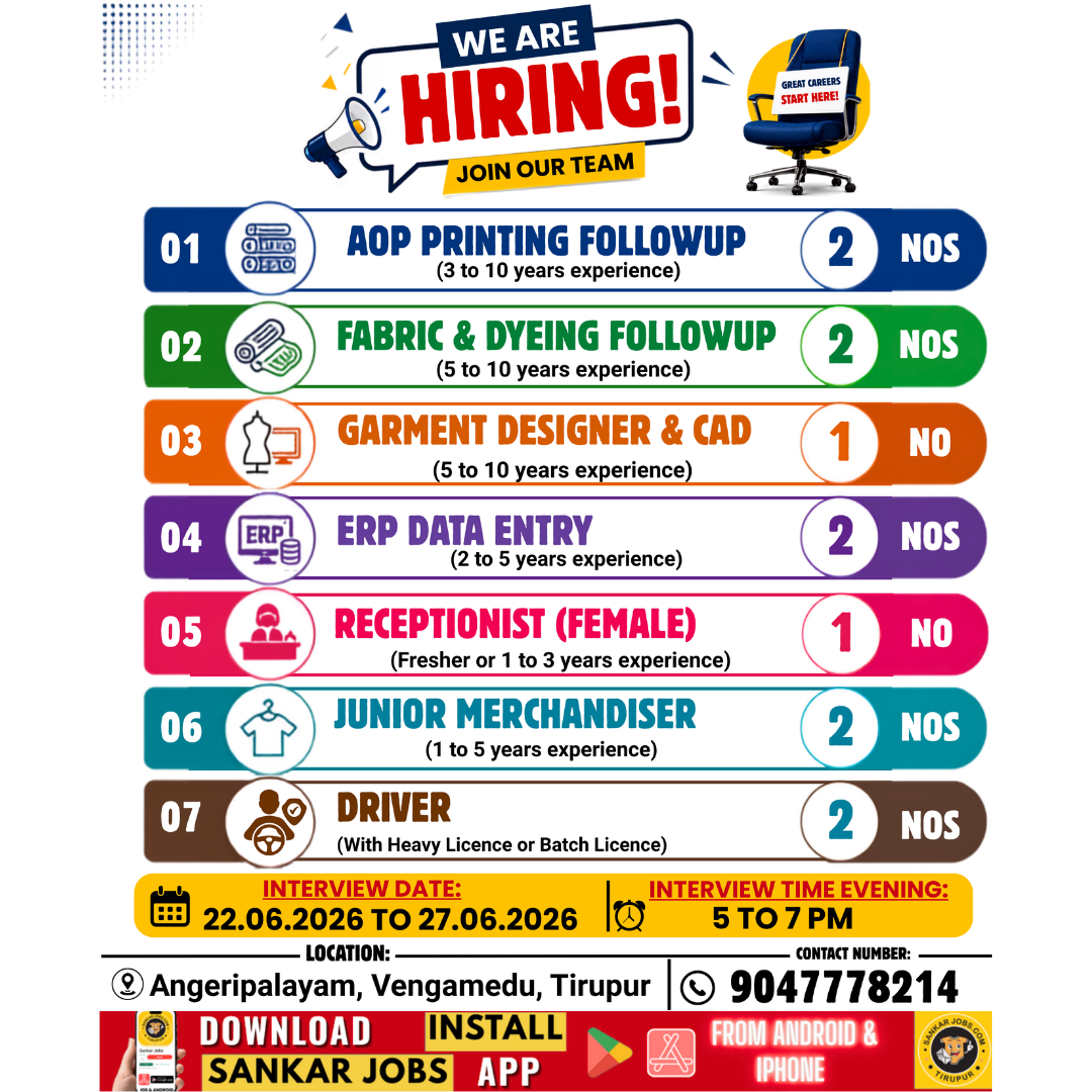Garment Jobs
