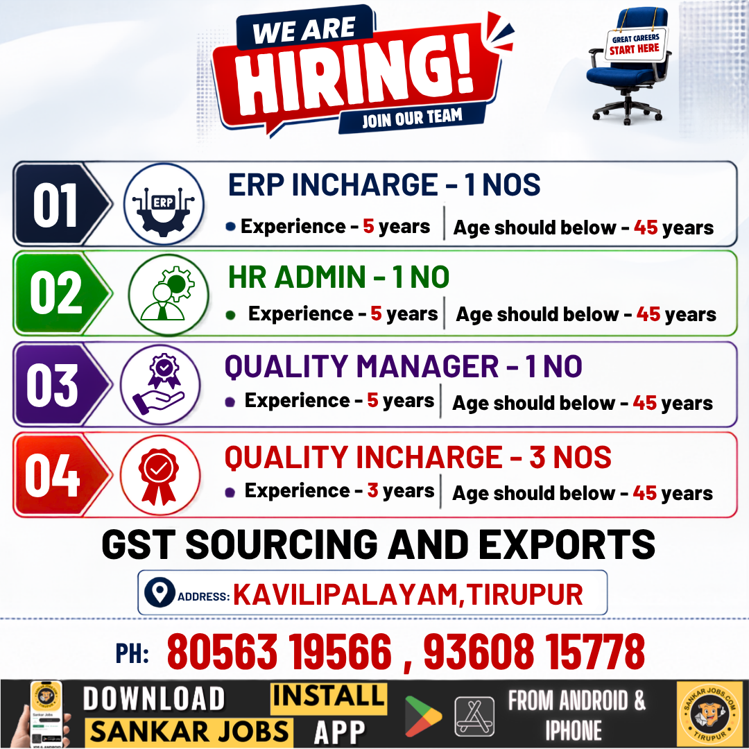 Garment Jobs