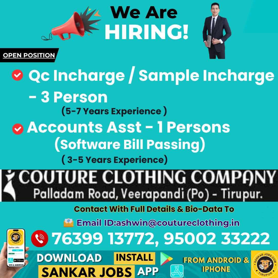 Garment Jobs