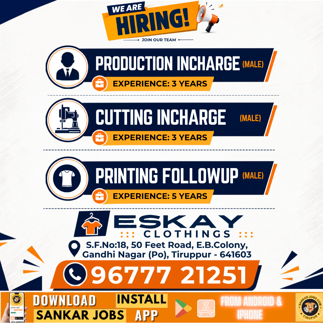 Garment Jobs