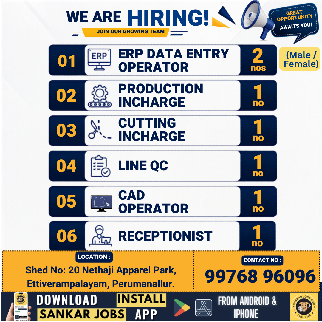 Garment Jobs