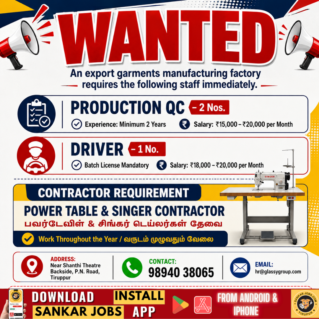 Garment Jobs