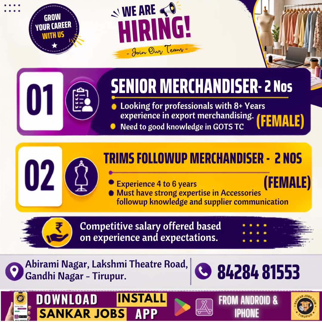 Garment Jobs
