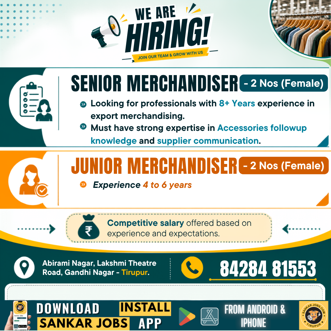 Garment Jobs