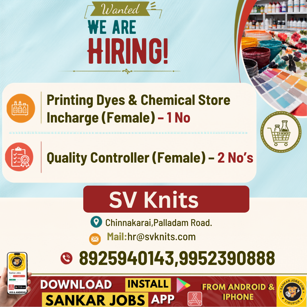 Garment Jobs