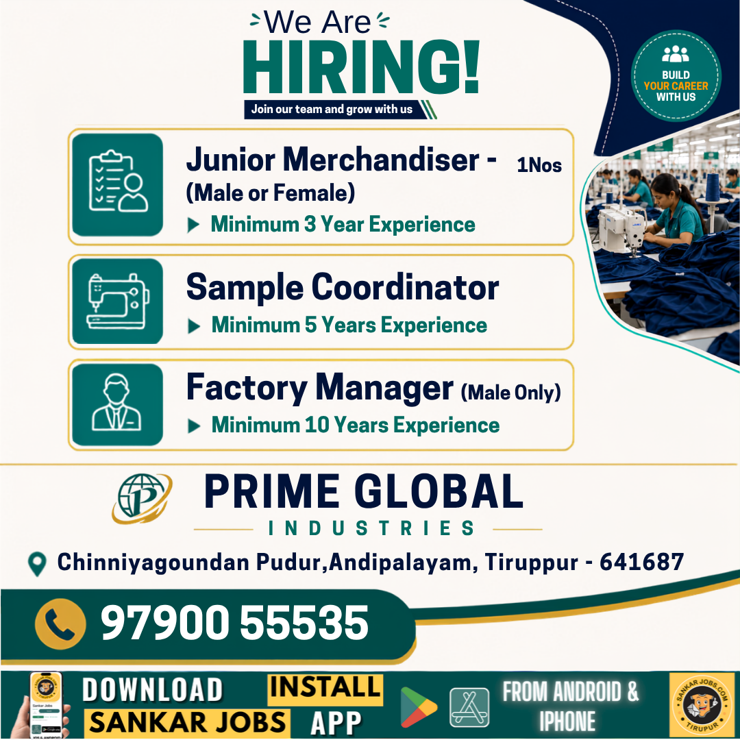 Garment Jobs