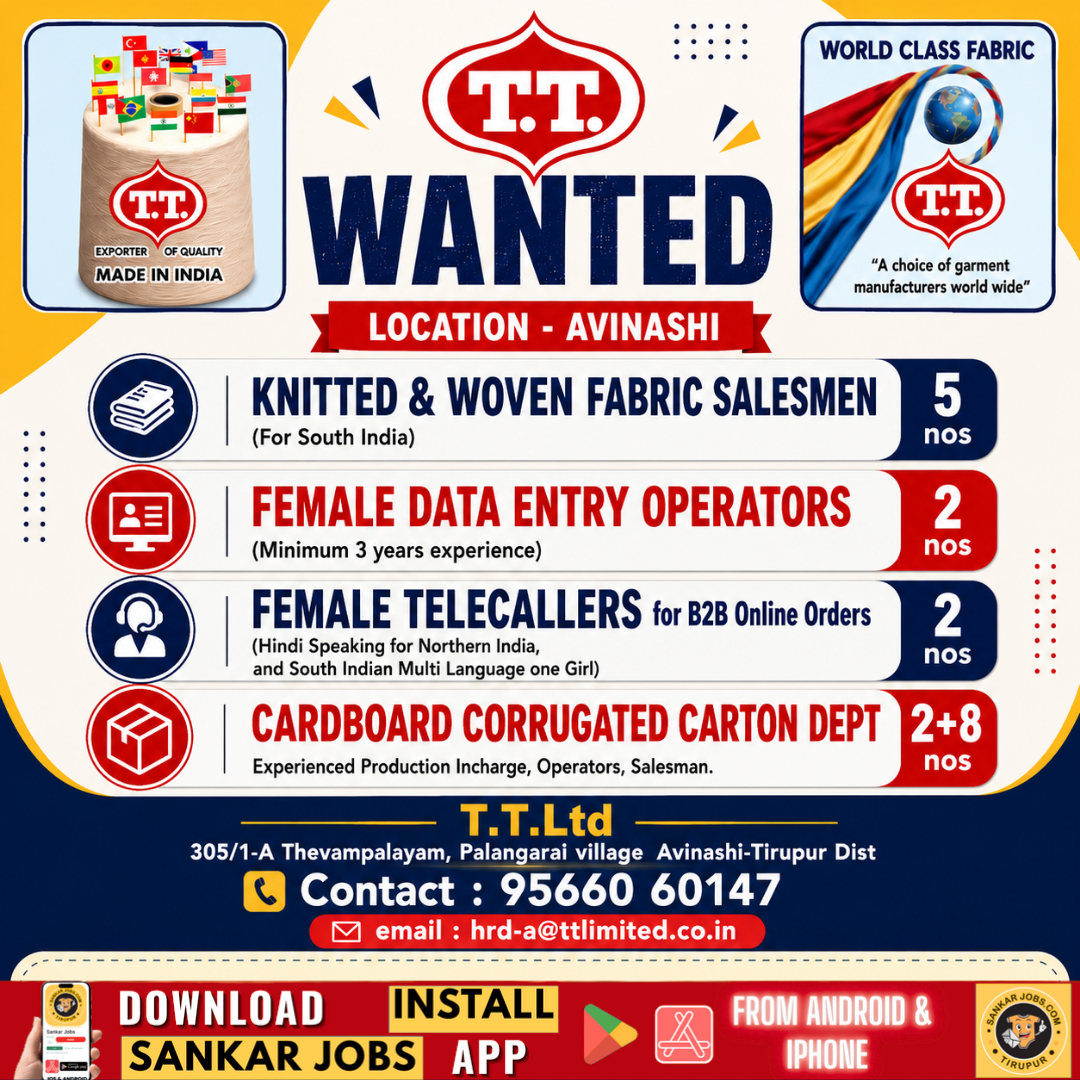 Garment Jobs