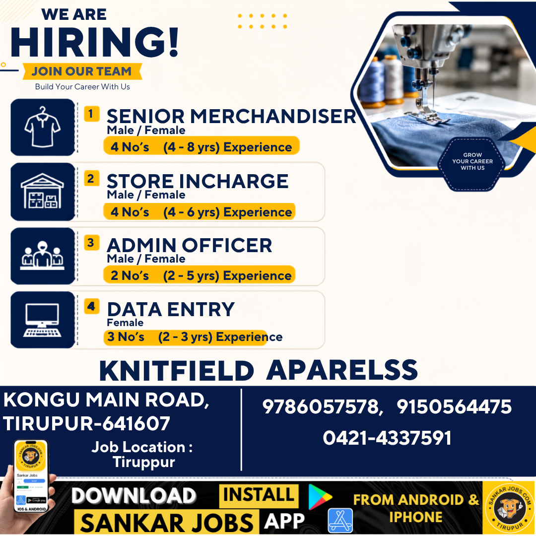 Garment Jobs