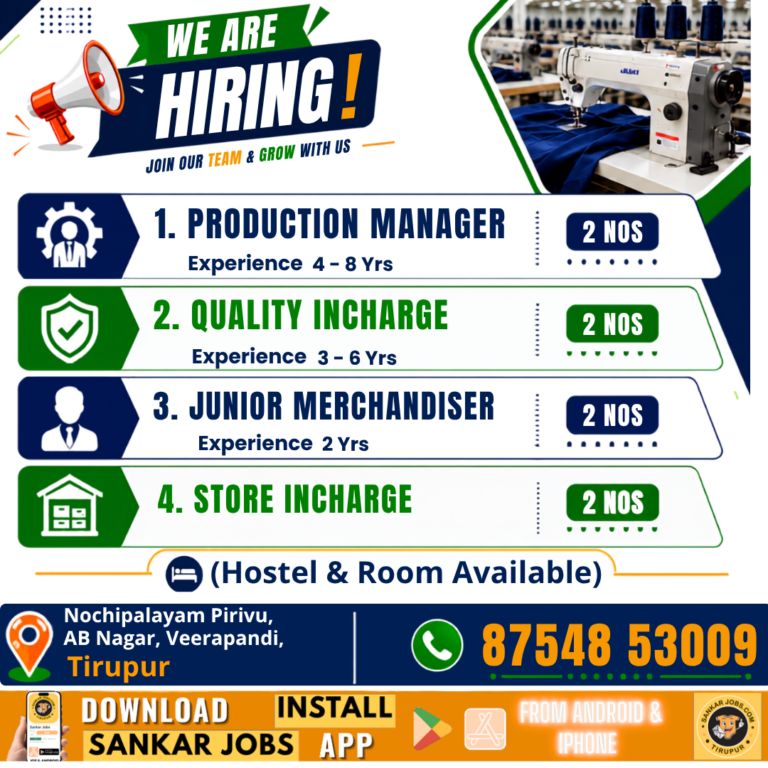 Garment Jobs