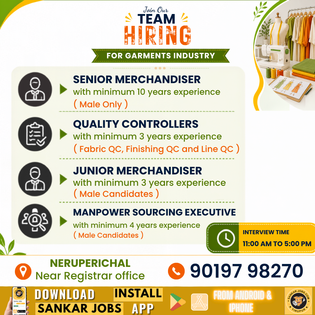 Garment Jobs