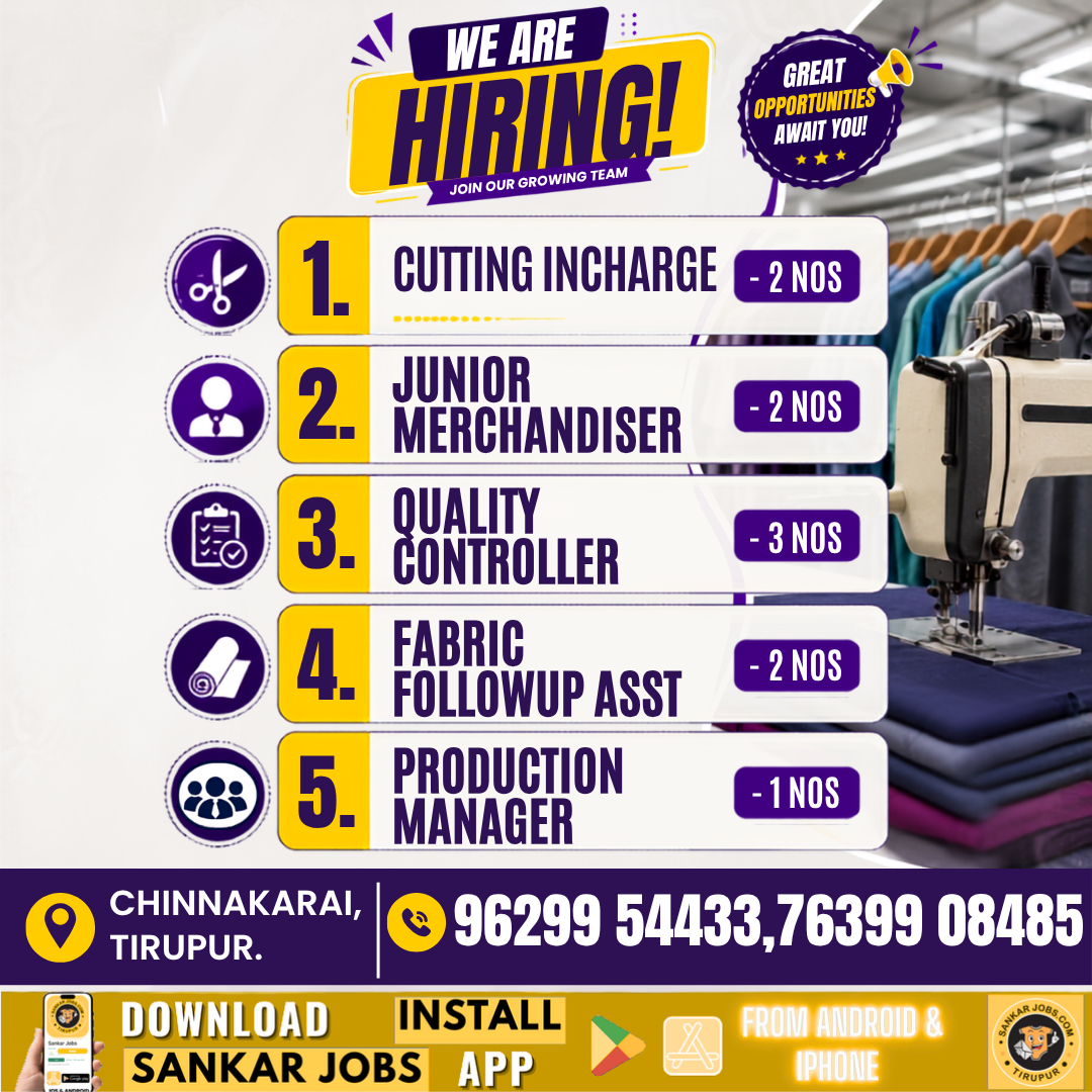 Garment Jobs