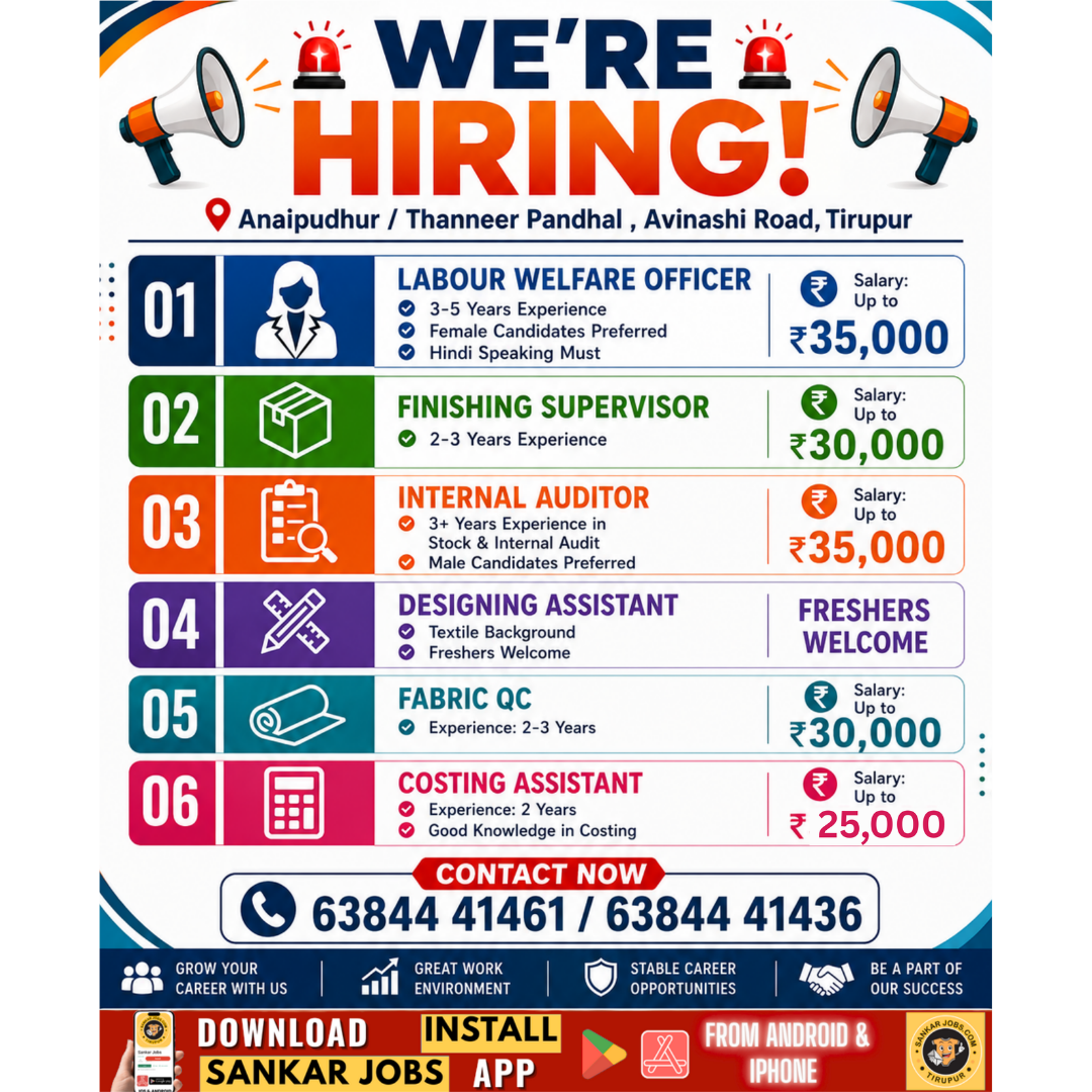 Garment Jobs
