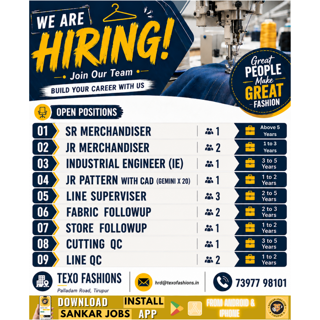 Garment Jobs