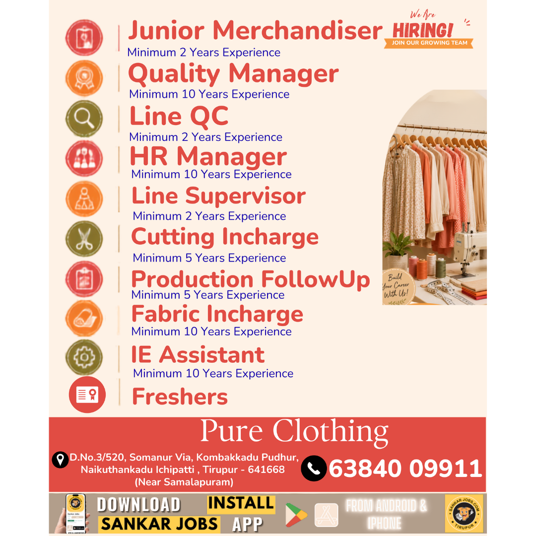 Garment Jobs