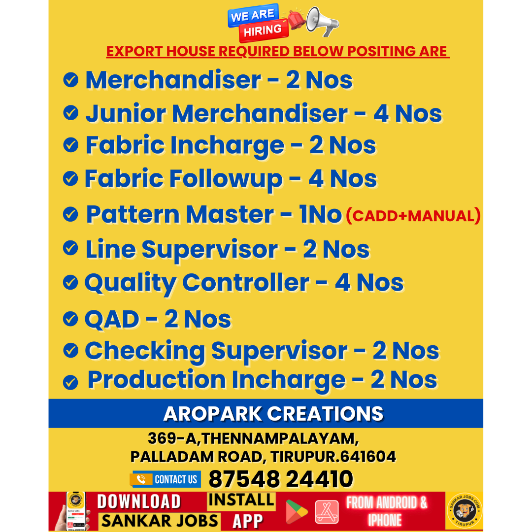 Garment Jobs
