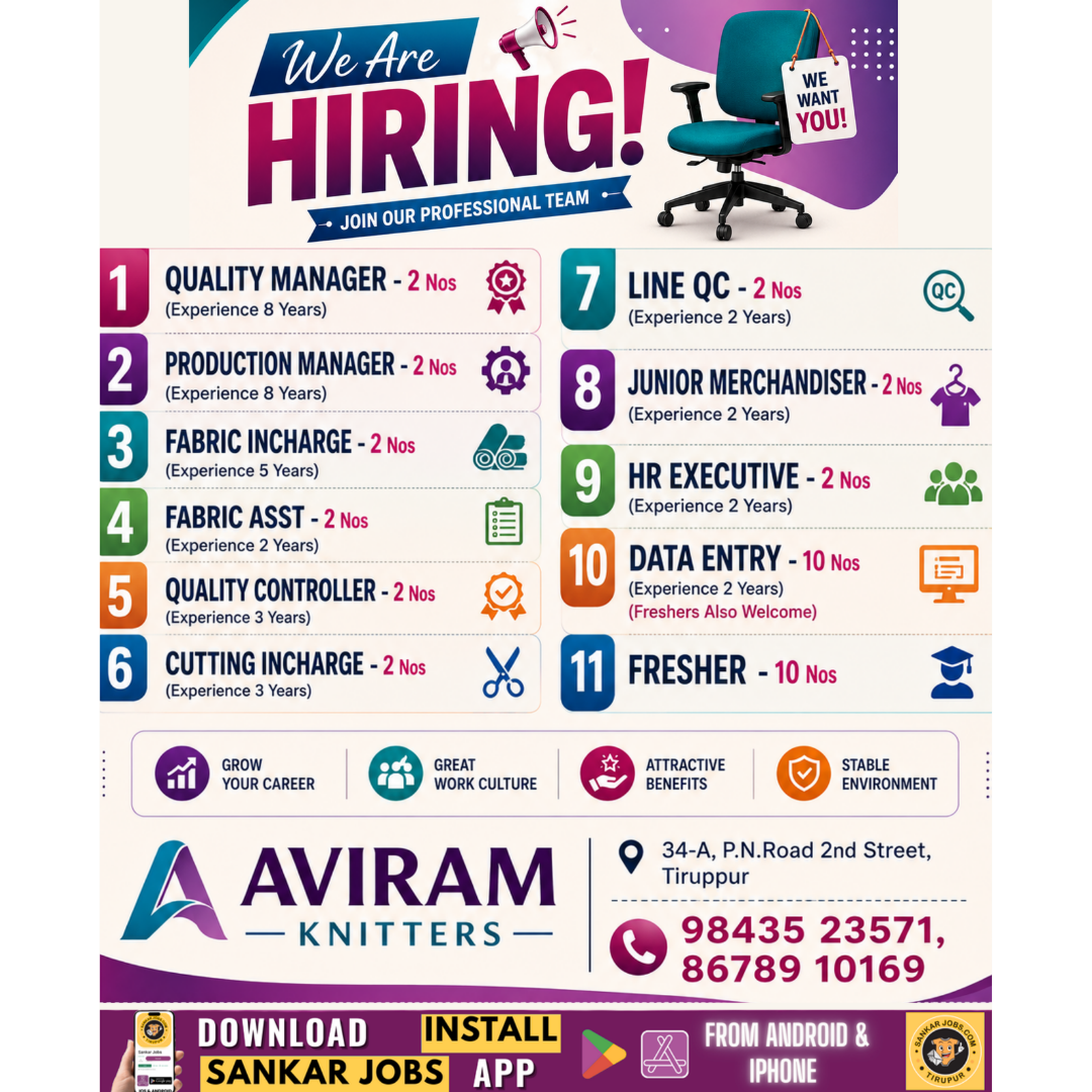 Garment Jobs