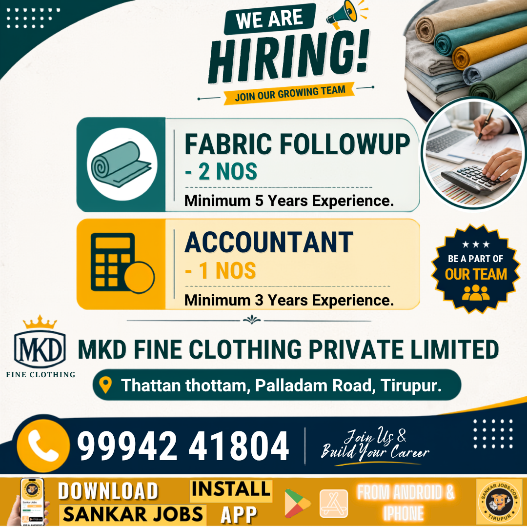 Garment Jobs