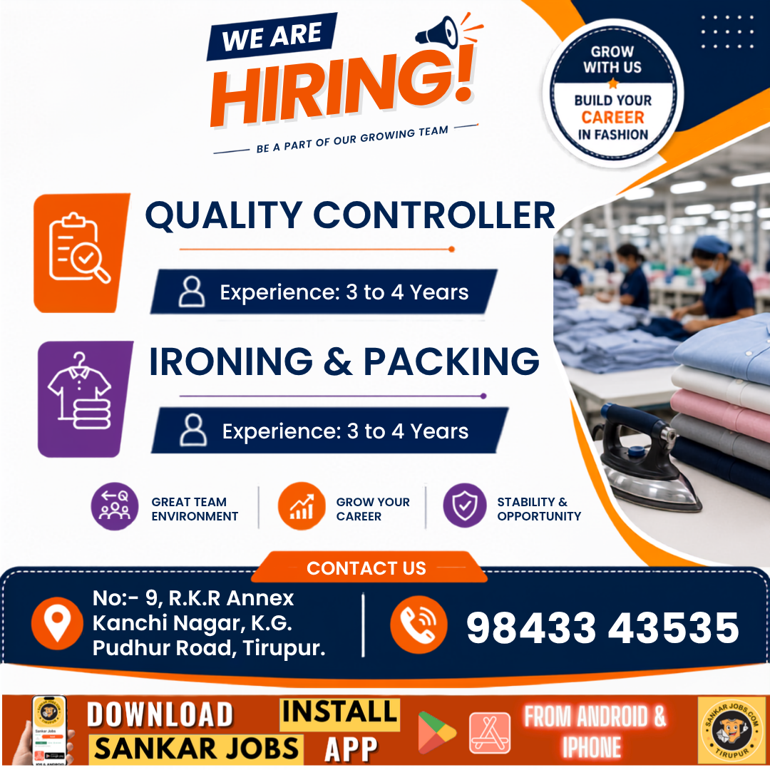 Garment Jobs