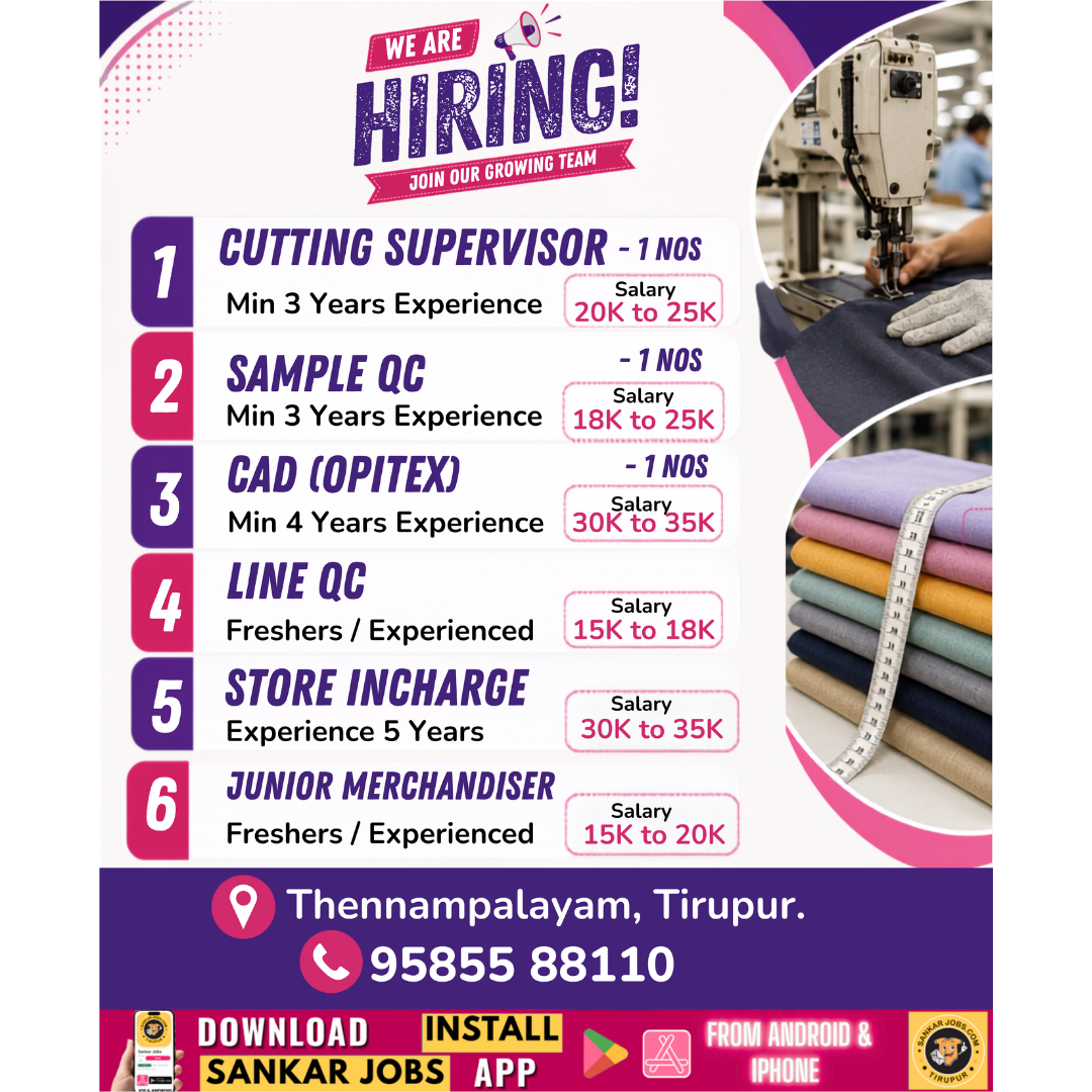 Garment Jobs