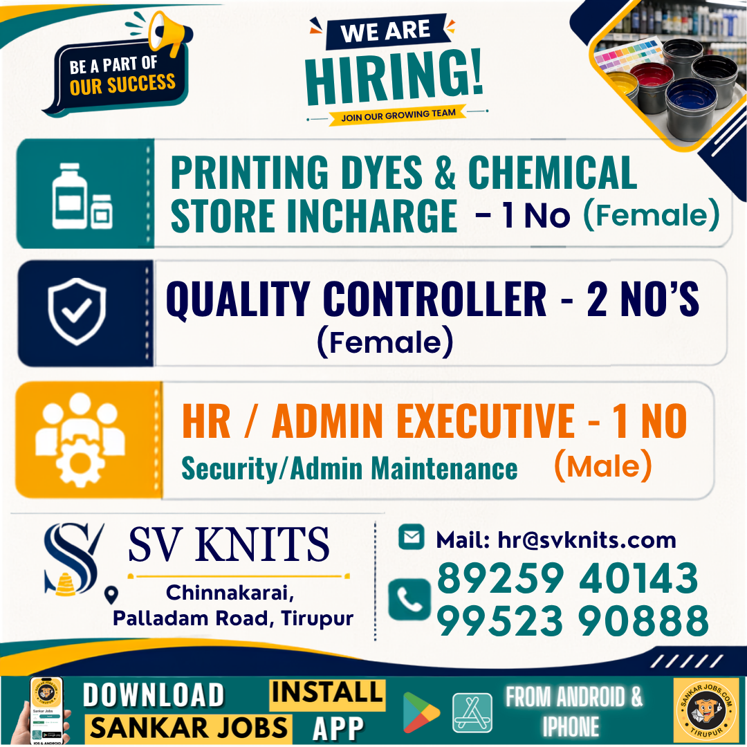 Garment Jobs