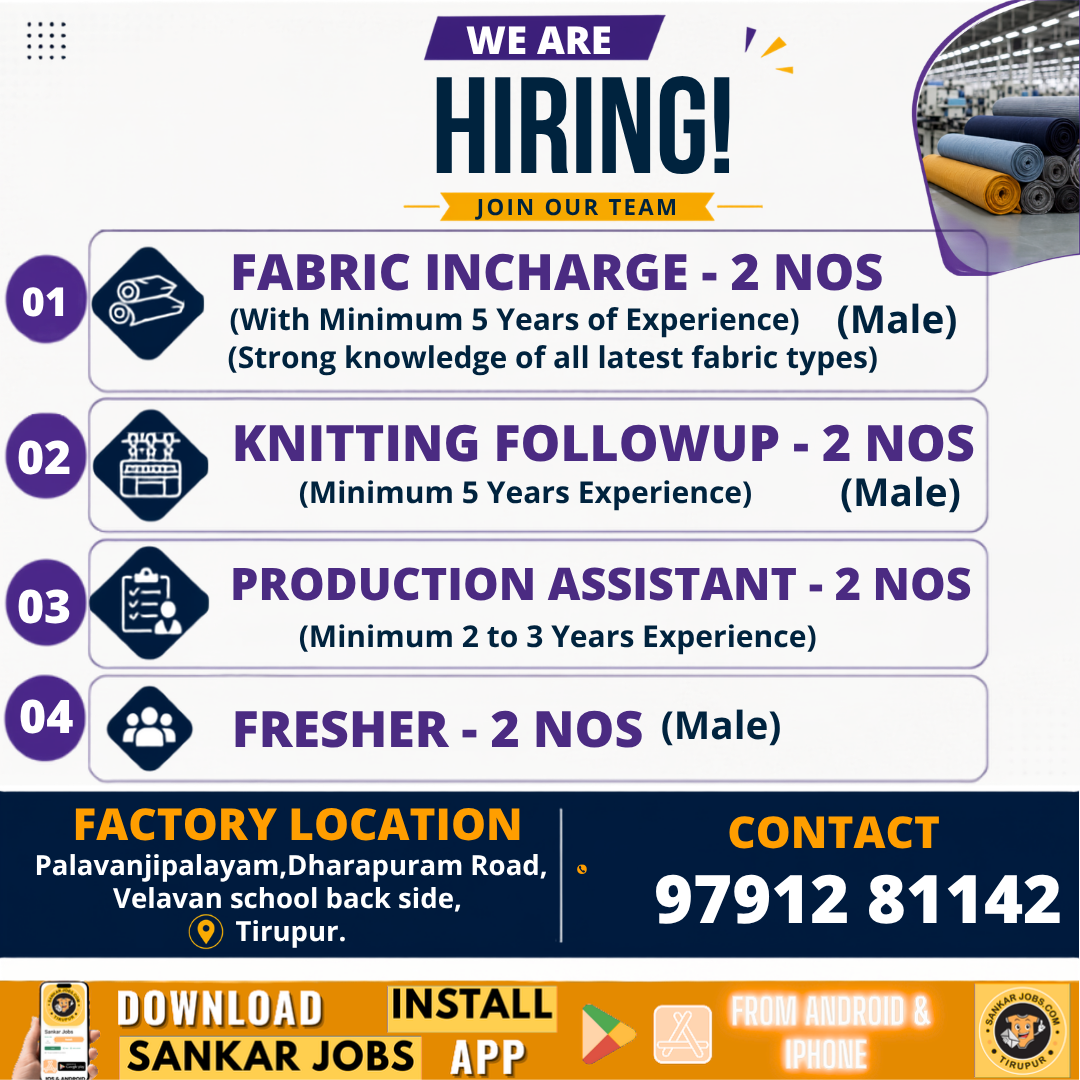 Garment Jobs