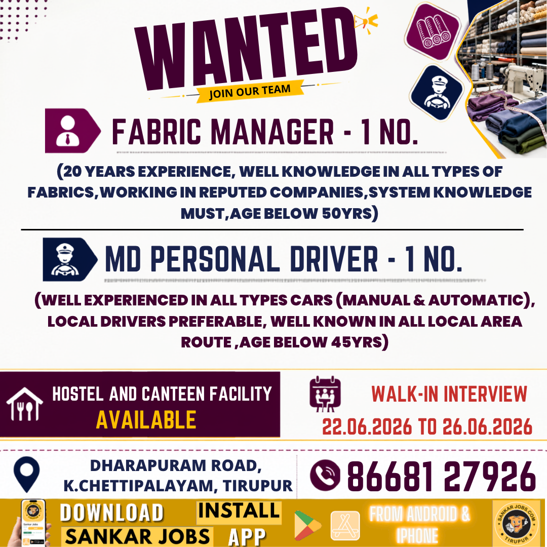 Garment Jobs