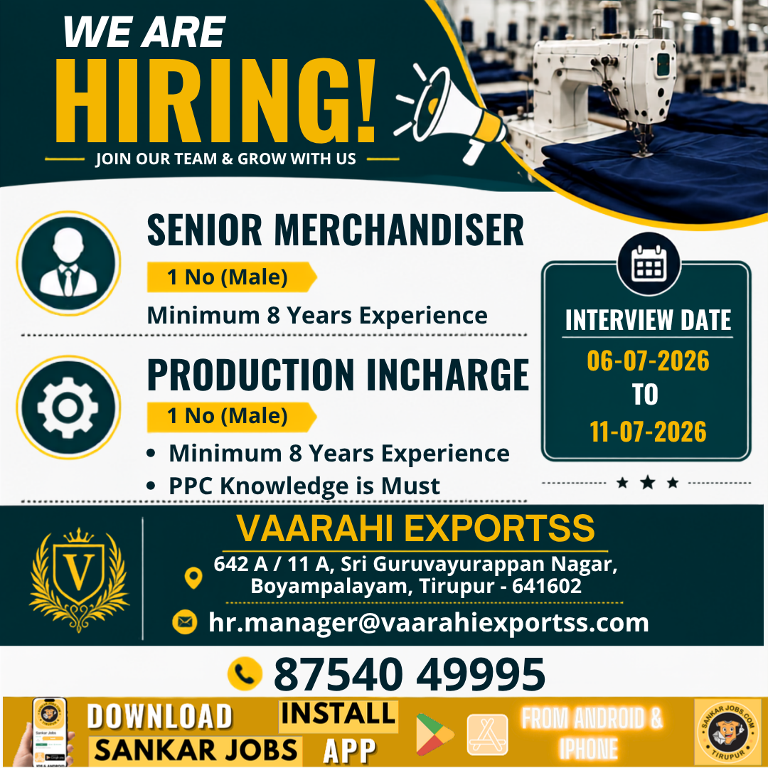 Garment Jobs
