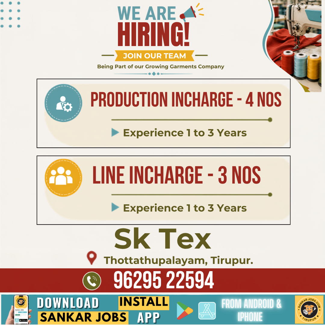 Garment Jobs