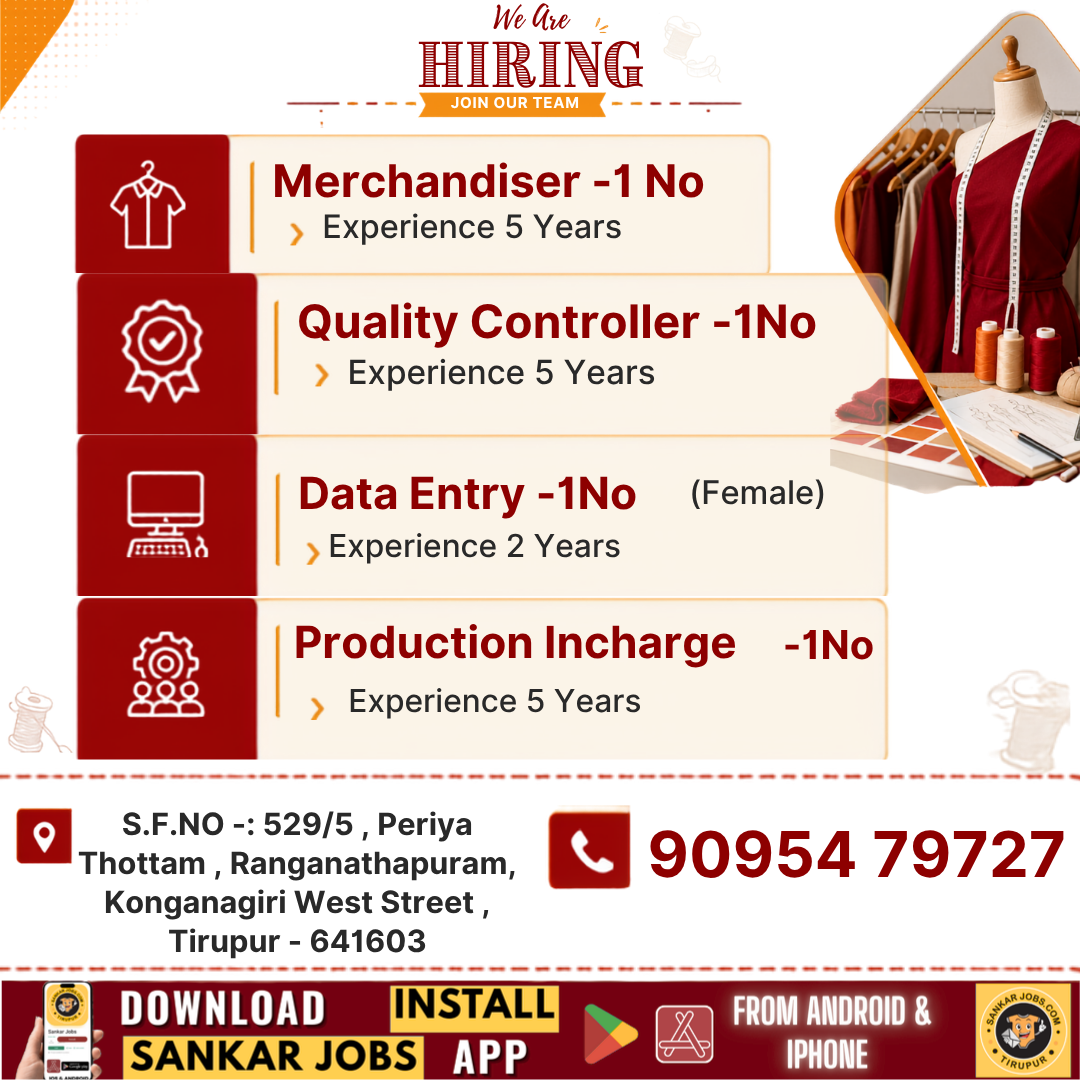 Garment Jobs