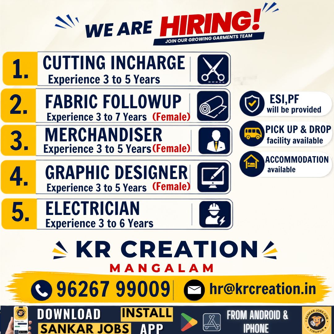 Garment Jobs