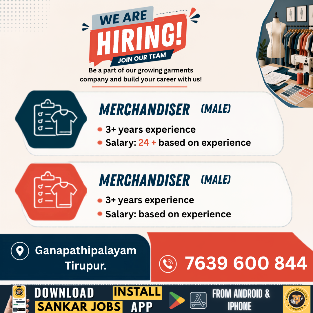 Garment Jobs