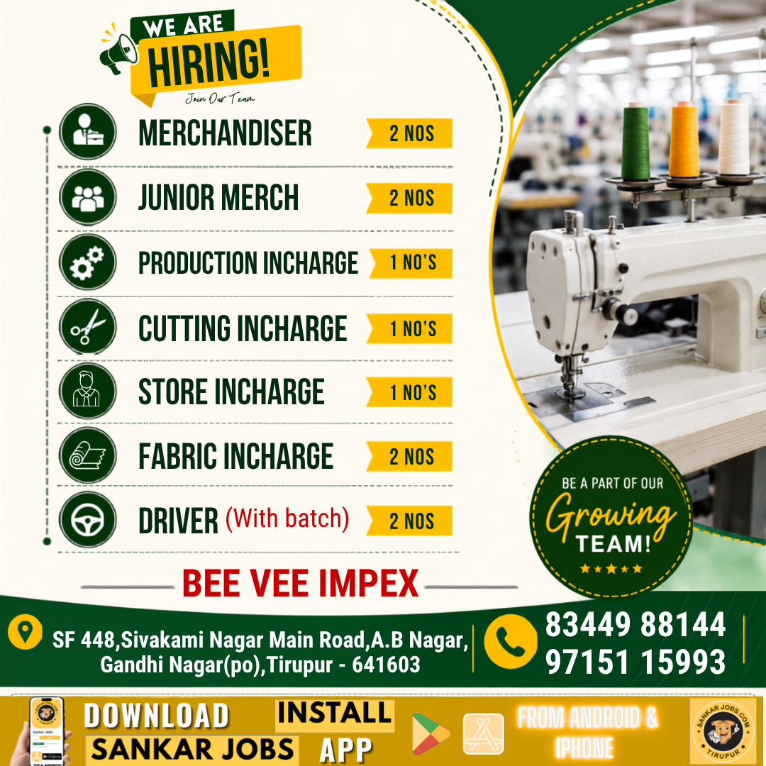 Garment Jobs