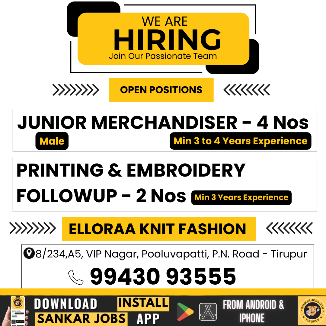 Garment Jobs