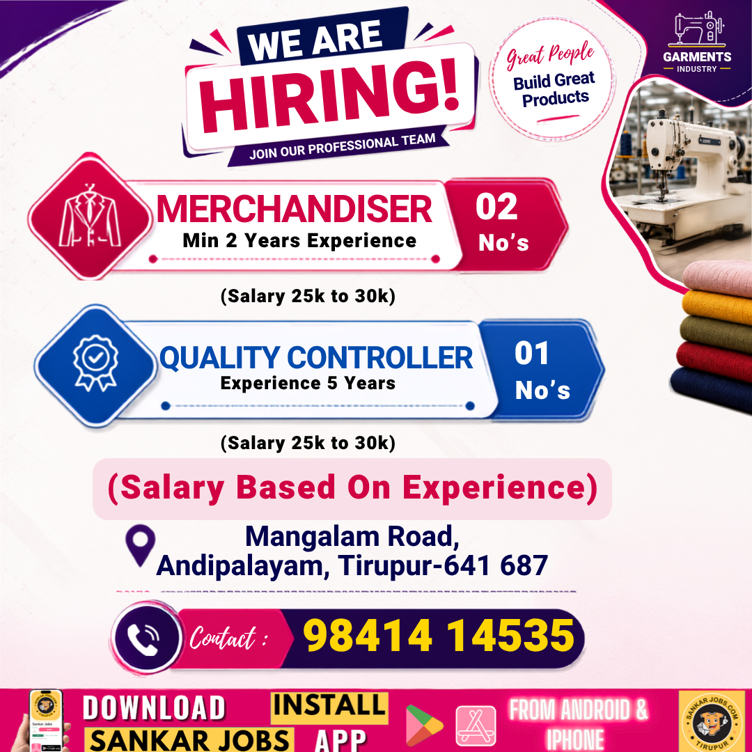 Garment Jobs