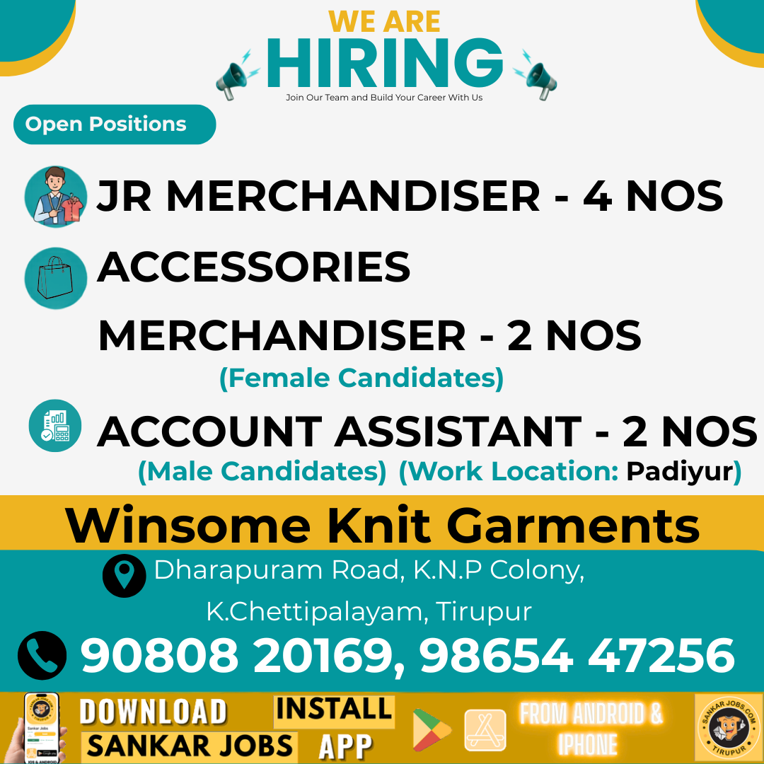 Garment Jobs