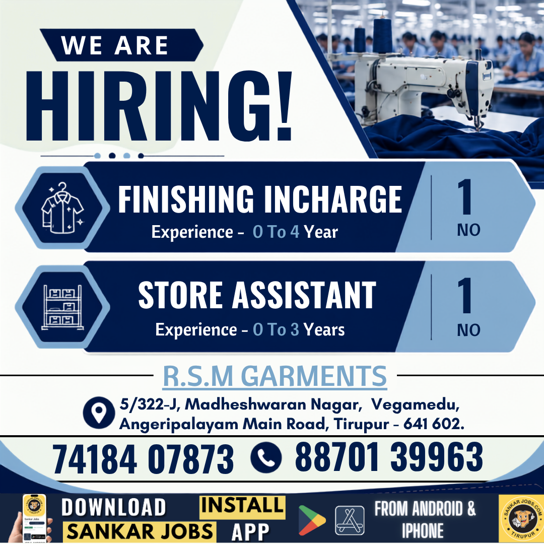 Garment Jobs
