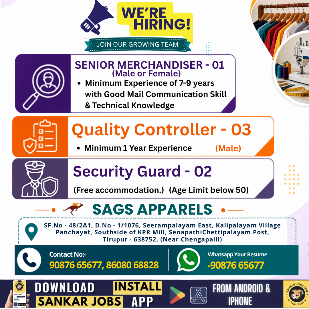 Garment Jobs