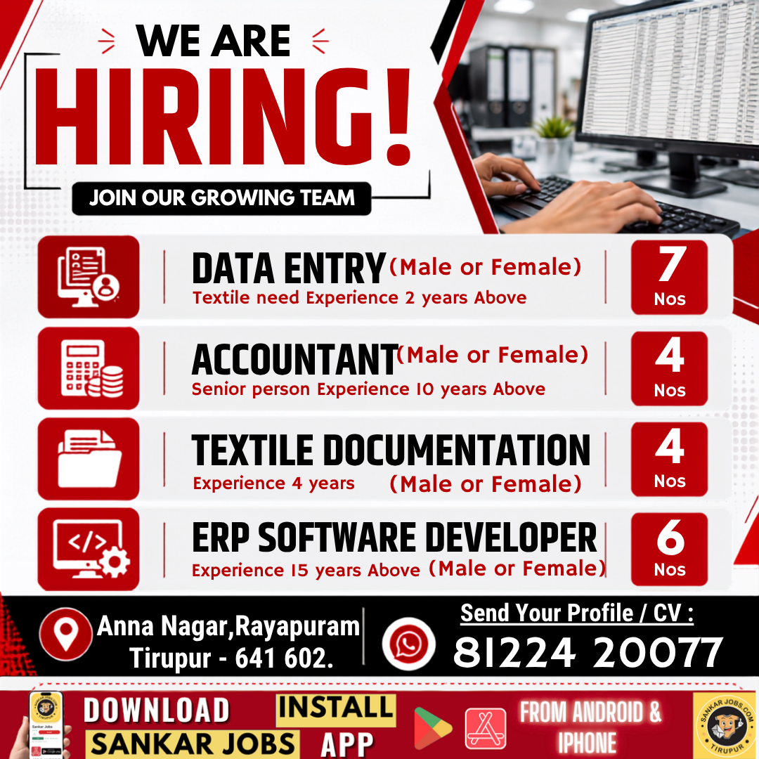 Garment Jobs
