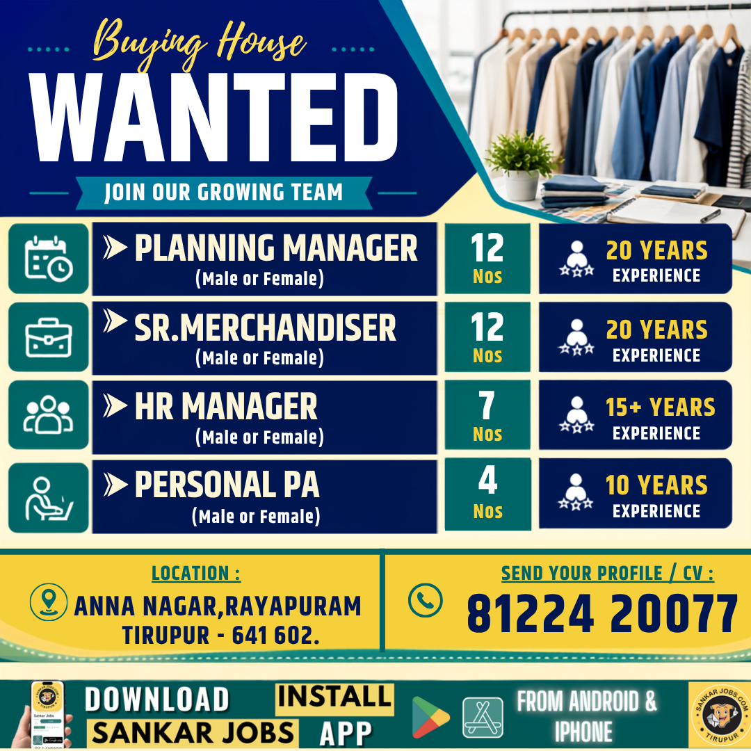 Garment Jobs