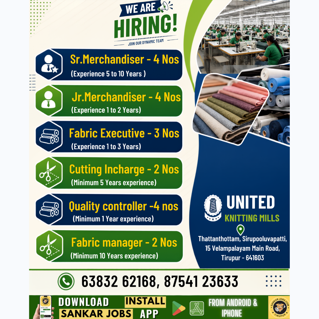 Garment Jobs