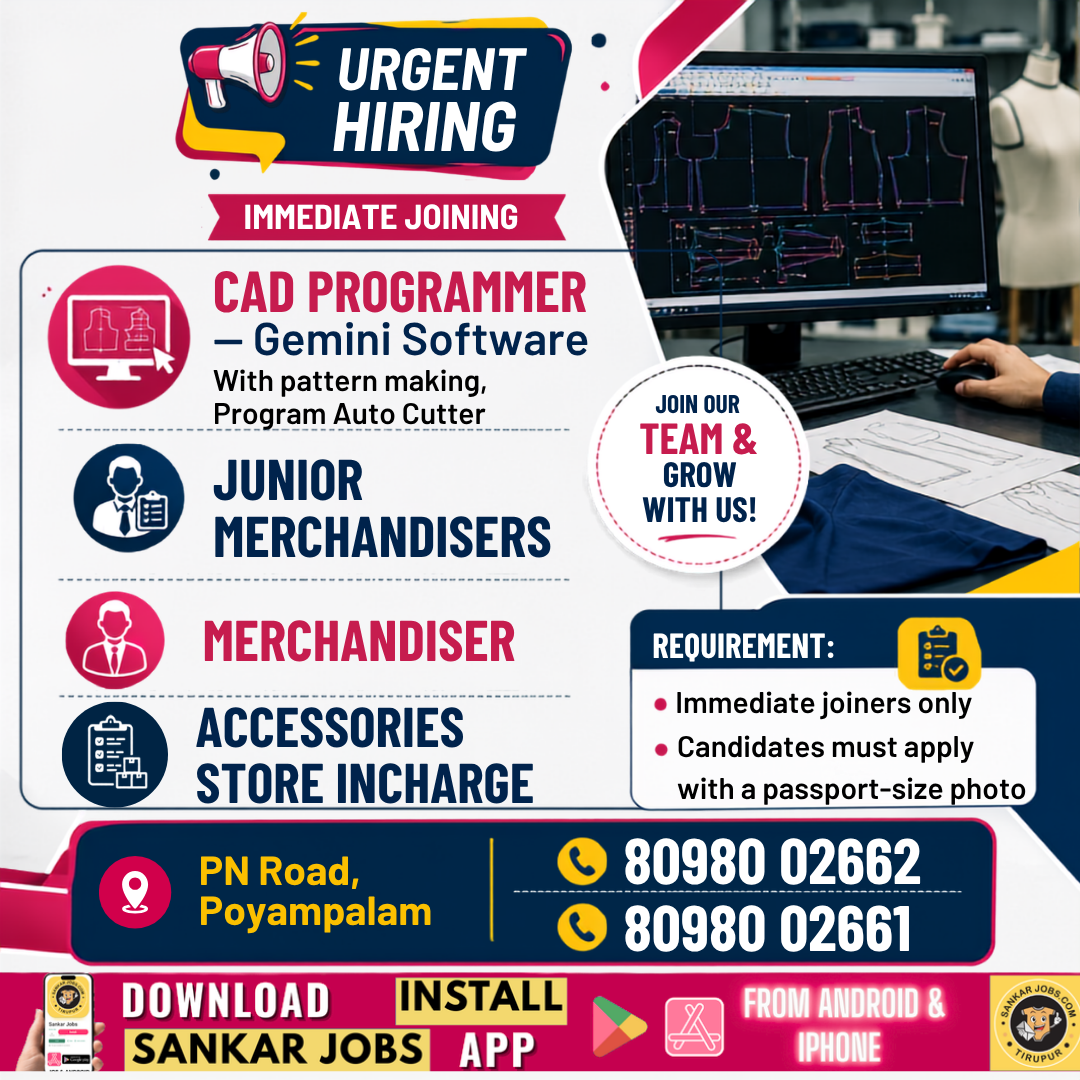 Garment Jobs