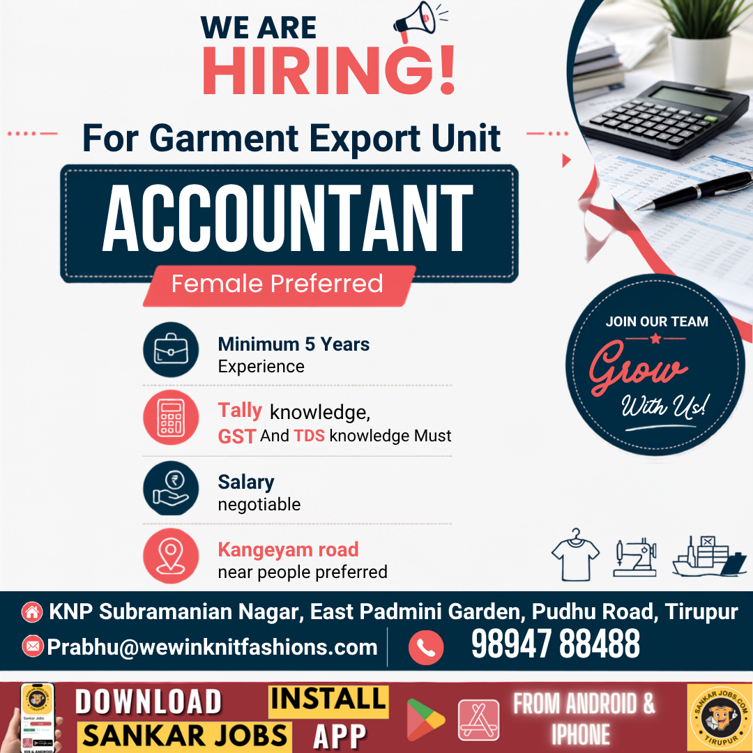 Garment Jobs