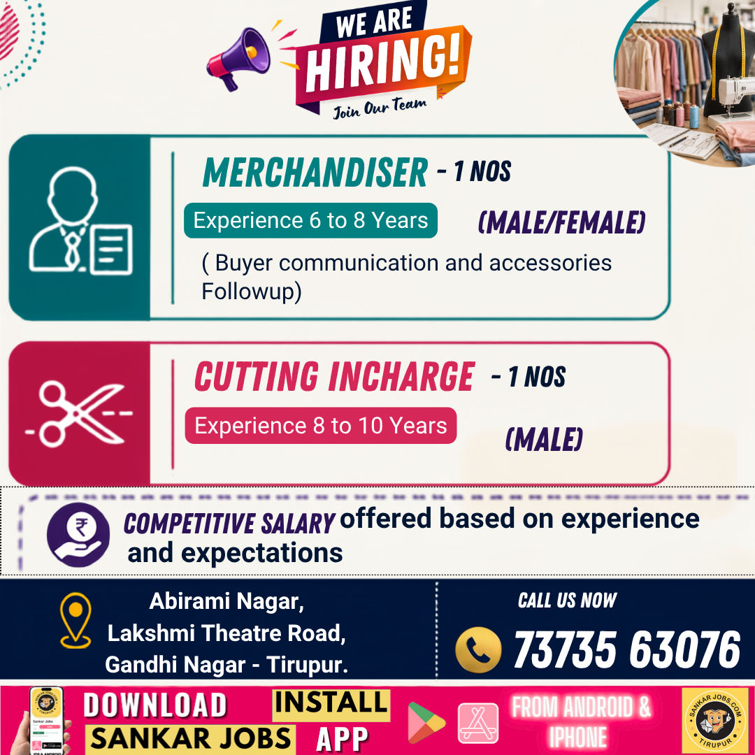 Garment Jobs