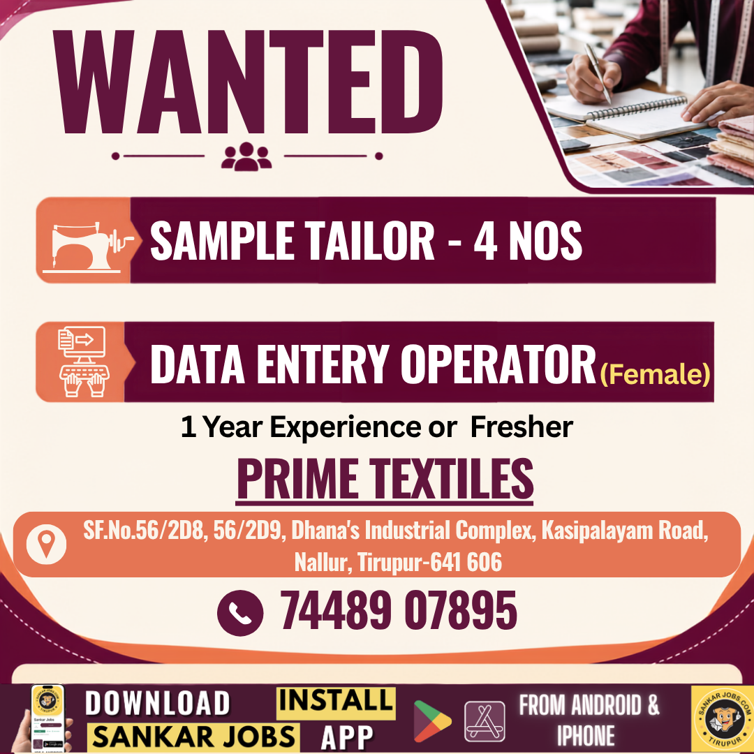 Tailor Jobs