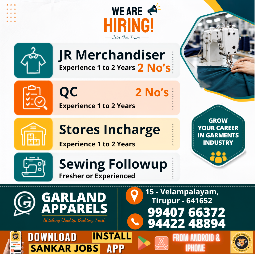Garment Jobs